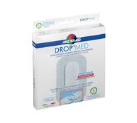 Master-Aid Drop Med - Medicazione autoadesiva per la protezione delle ferite, 5 pezzi da 10 x 6 cm
