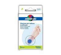 Master-Aid Foot Care - Plantari per tallone in silicone per alleviare il dolore, 2 pezzi taglia S