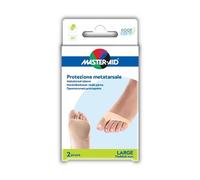 Master-Aid Foot Care Protezione metatarsale in gel e tessuto Taglia Large 2 pezzi
