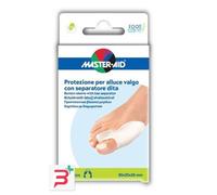 Master-Aid Foot Care Protezione Alluce Valgo in Gel con Separatore Dita Reversibile 1 pezzo