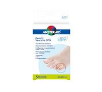 MASTER AID Footcare - Protezione Vesciche - Cerotti per Piedi e Dita - Scherma Agenti Esterni e Supporta la Guarigione Naturale - 1 Confezione da 5 Pezzi - 60x20mm