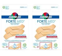 Master Aid Forte Med Strip, 20 Pezzi 2 Formati (Confezione da 2)