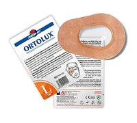 Master Aid Ortolux - Protezione oculare sterile autoadesiva ed ergonomica, Large (114x80 mm), 1 Pezzo