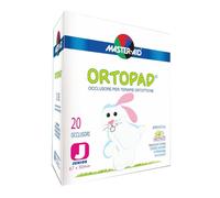 Master-Aid Ortopad Bianco Junior - Cerotto occlusore per l'ambliopia e lo strabismo, 20 occulsori