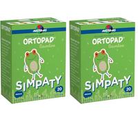 Master-Aid® Ortopad® Cotton Simpaty Occlusore Per Terapie Ortottiche Medium 20 Pezzi (Confezione da 2)
