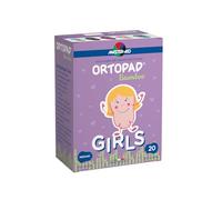 MASTER AID Ortopad Girls Medium - Cerotti Colorati Oculari per Bambini - Cerotto Occlusore Occhio Bambini per il Trattamento di Occhio Pigro e Strabismo - 1 Confezione da 20 Pezzi - 7,6 x 5,4 cm