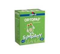 MASTER AID Ortopad Simpaty Junior - Cerotti Colorati Oculari per Bambini - Cerotto Occlusore Occhio Bambini per il Trattamento di Occhio Pigro e Strabismo - 1 Confezione da 20 Pezzi - 6,7 x 5 cm