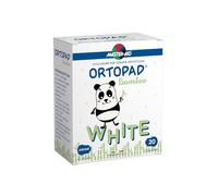MASTER AID Ortopad White Junior - Cerotti Oculari per Bambini - Cerotto Occlusore Occhio Bambini per il Trattamento di Occhio Pigro e Strabismo - 1 Confezione da 20 Pezzi - 6,7 x 5 cm