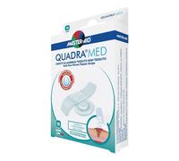 Master-Aid® Quadra Med® Cerotti In Morbido Tessuto Non Tessuto Tampone Con Disinfettante 18 Strip Mini