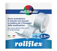 Master-Aid® Rollflex® 5m x 2,5 cm Garza Autoadesiva 4x1 pz Cerotto