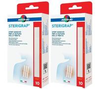 Master-Aid Sterigrap Strip Adesivo Sutura Ferite 100X12 Mm 6 Pezzi 2x6