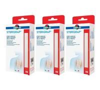 Master-Aid Sterigrap Strip Adesivo Sutura Ferite 100X12 Mm 6 Pezzi 3x6