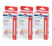 Master-Aid Sterigrap Strip Adesivo Sutura Ferite 75x6 mm 3x6 St