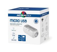 Master-Aid Tech Micro USB - Nebulizzatore a pistone per l'aerosolterapia, 1 kit completo
