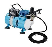 Master Airbrush Compressore con trappola d'acqua e regolatore, ora include un tubo aerografo da 6 piedi e un libro di allenamento aerografo (gratuito) per iniziare