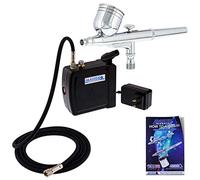 Master Airbrush MAS KIT-VC16-B22 Kit compressore d'aria portatile mini aerografo
