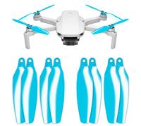 Master Airscrew Eliche Stealth per DJI Mini 2/2 SE/SE & Mini 4K - Blu, 4 eliche nel set