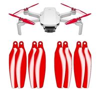 Master Airscrew Eliche Stealth per DJI Mini 2, Mini 2 SE, Mini SE & Mini 4K - Rosso, 4 eliche nel set