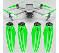 Master Airscrew Stealth - Set di 4 eliche compatibili con DJI Mavic 3, colore: Verde