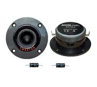 MASTER AUDIO 2 SUPER TWEETER BST08/4 BST 08/4 da 150 watt rms 300 watt max da 9,70 cm di diametro 4 ohm 98 db sensibilità ridotta profondità 3,90 cm + condensatori omaggio, a coppia