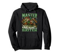 Master Baiter Divertente Pesca Offensiva Meme Bootleg Graphic Felpa con Cappuccio