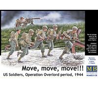 Master Box 35130 - 1/35 SOLDATI U.S., Periodo D'Operazione OVERLORD 1944 - Nuovo