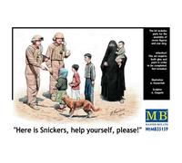 MASTER BOX 35159 MODELLO FIGURINE MILITARI DEGLI SNICKER PRENDILI È P