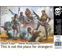 Master Box 35199 - 1/35 Desert Battaglia Series. Teschio Clan - New Amazons -