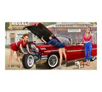 Master Box Bundle LOTTO di PIN-UP Serie 3 Kit in plastica 1/24 24015+24016+24017