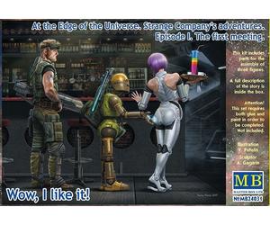 Master Box Mb24031 - 1/24 Al Confine Dell'Universo - Wow, Mi Piace - Nuovo