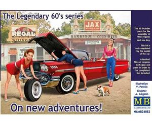 Master Box MB24082 - 1:24 The Legendary 60's Series. On New Avventure Nuovo