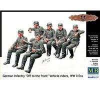 Master Box MB35137 - 1/35 Cavalieri Di Fanteria Tedeschi - Nuovo