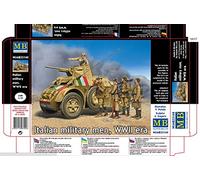 Master Box mb35144 - Modellino Italian Military Men, WWII Era