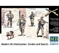 Master Box MB35154 - 1/35 Moderno U.S.Infantrymen. Cordon And Searc - Nuovo