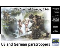 Master Box MB35157 - Kit Figure 1:35 Paracadutisti USA E Tedeschi, South Of Eu