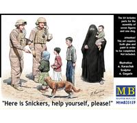 Master Box MB35159 - 1/35 Ecco Snickers Aiutati, Per Favore - Nuovo