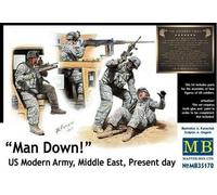 Master Box MB35170 - 1/35 Man verso Basso U.S.Moderno Army, Medio Oriente -
