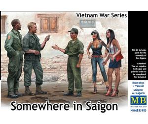 Master Box MB35185 - 1/35 da Qualche Parte IN Saigon, Vietnam War Serie - Nuovo