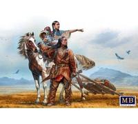 Master Box Ltd. MB35189 - Statuetta On The Plains, serie Indian Wars