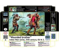 Master Box MB35210 1/35 Wounded Brother Figura Kit Inmontato Neu