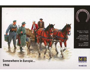 Master Box Mb3538 - 1/35 Da Qualche Parte In Europa 1944 - Nuovo