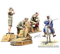 Master Box MB3559-1/35 Tedesco Afrika Korps Figure WWII Era