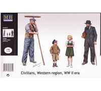 Master Box MB3567 - 1/35 Civili, Western Regione, WWII Era - Nuovo