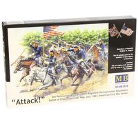 Master Box Models "8th Pennsylvania Cavalry Regiment" Model Building Kit - U.S.