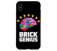Master Builder Bambini Building Blocks Giocattoli di mattoni Compleanno Ragazzi Custodia per iPhone XS Max