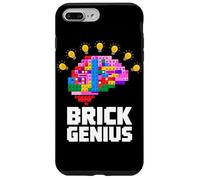 Master Builder Bambini Building Blocks Giocattoli di mattoni Compleanno Ragazzi Custodia per iPhone 7 Plus/8 Plus