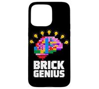 Master Builder Bambini Building Blocks Giocattoli di mattoni Compleanno Ragazzi Custodia per iPhone 15 Pro Max