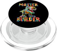 Master Builder Dino Bricks Blocks Play Toys T-Rex Dinosaur PopSockets PopGrip per MagSafe