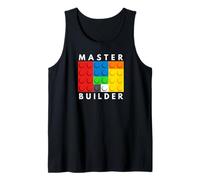 Master Builder Funny Construction Humor Design Tee Canotta