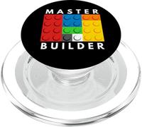 Master Builder Funny Construction Humor Design Tee PopSockets PopGrip per MagSafe